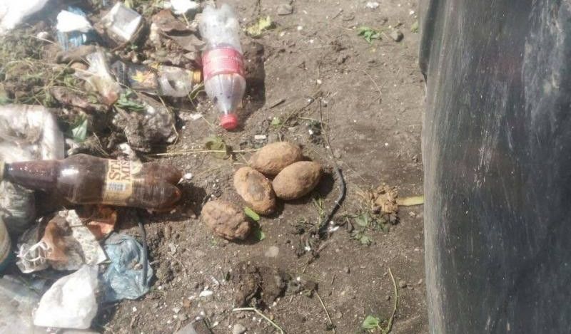 Во львовском мусоре обнаружили пять гранат