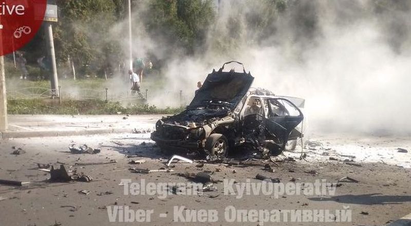 Взрыв автомобиля в Киеве: погиб представитель Минобороны