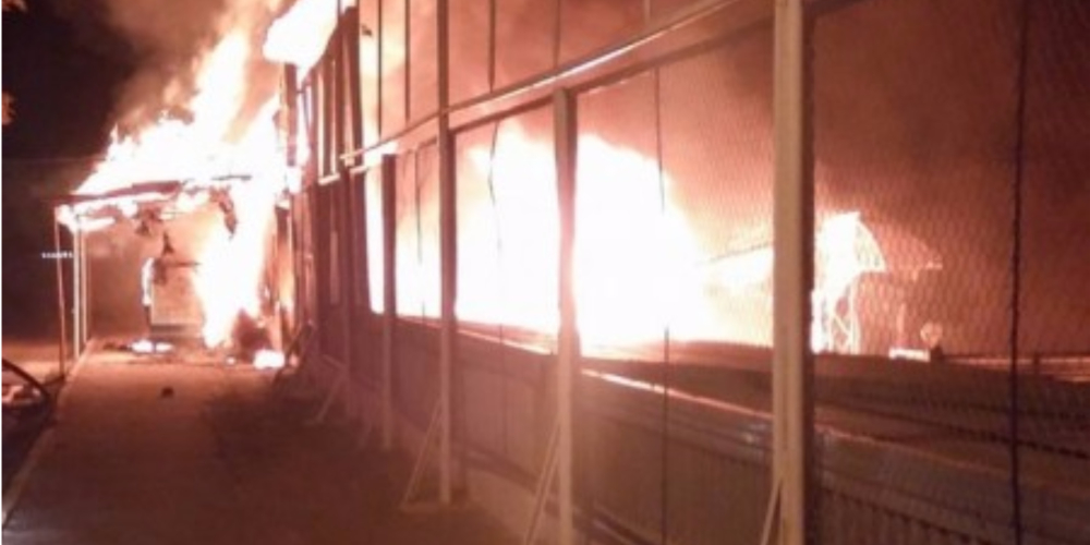 В Одессе произошел пожар в ночном клубе (видео)
