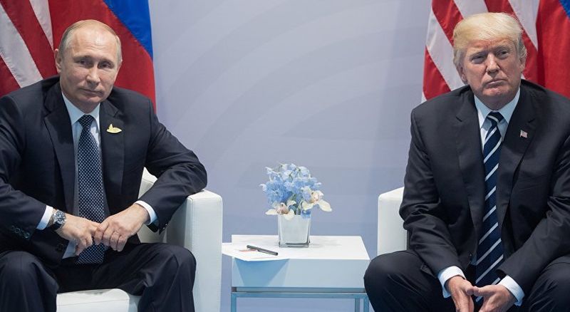 Путин обсудил с Трампом ситуацию в Украине и в Сирии