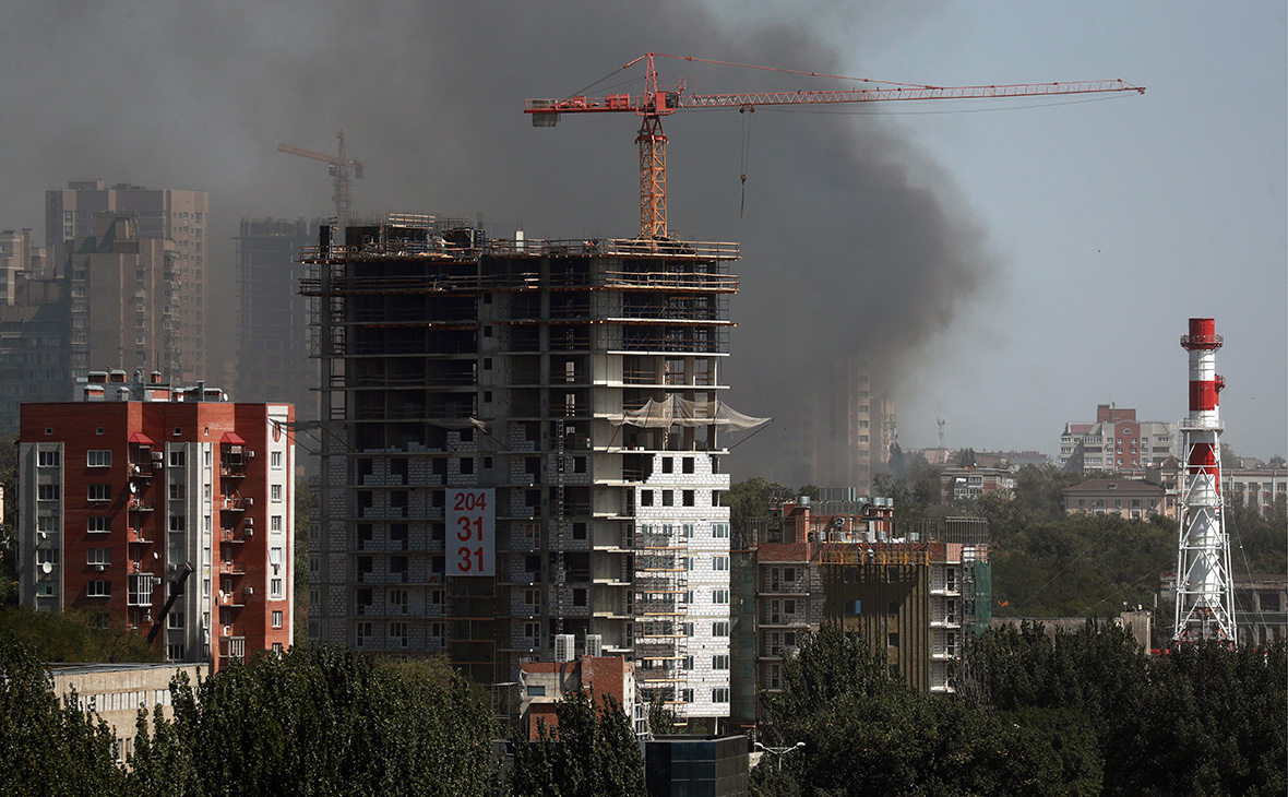Пожаром в Ростове повреждены 87 жилых домов