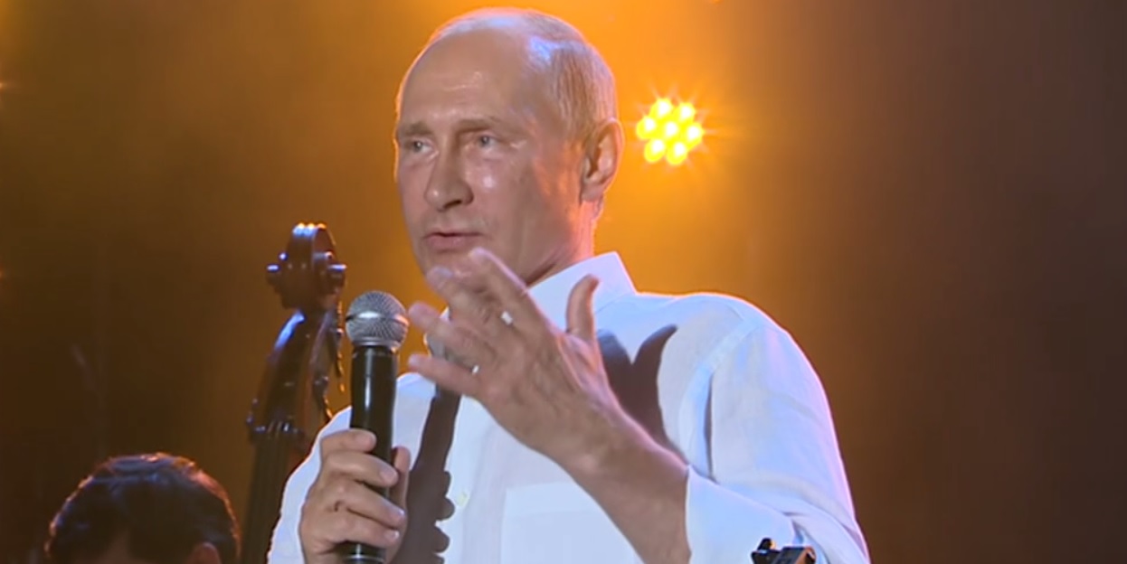 Путин выступил со сцены джазового фестиваля в Крыму