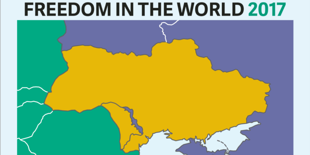 В Freedom House объяснили карту мира на сайте организации