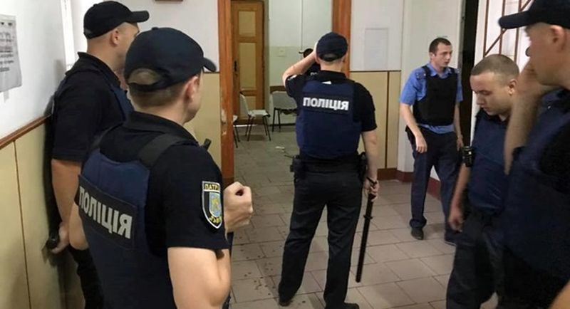 Обнародовано видео штурма в психиатрической больнице Львова