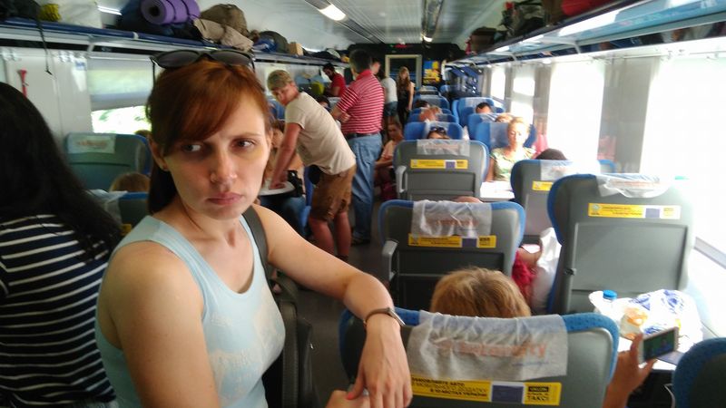 Укрзализныця компенсировала проезд пассажирам «Интерсити», ехавшим стоя