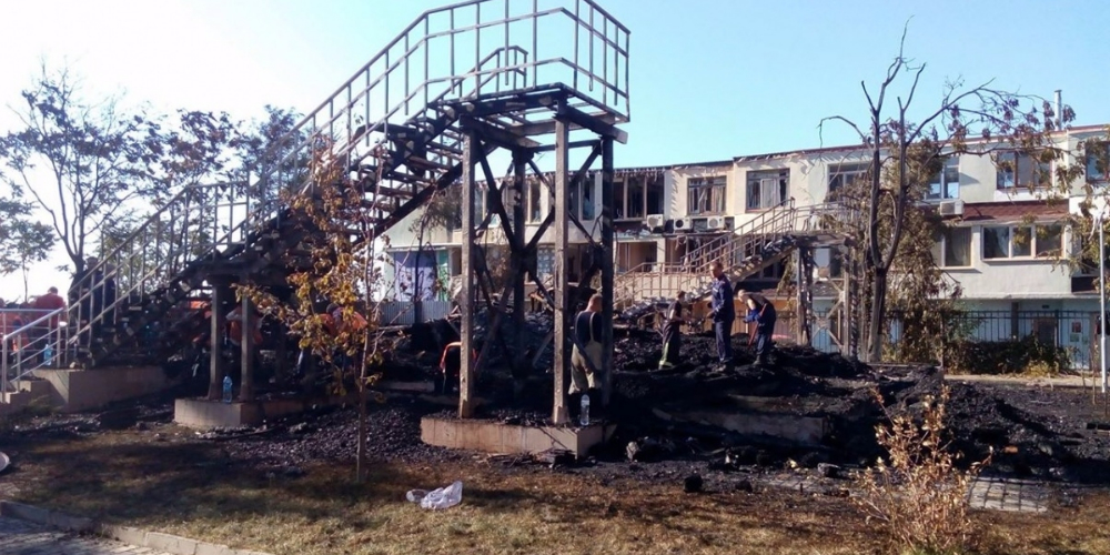 В МВД призвали не спекулировать на пожаре в Одессе