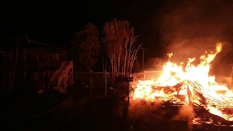 В ГСЧС назвали вероятную причину пожара в лагере «Виктория»