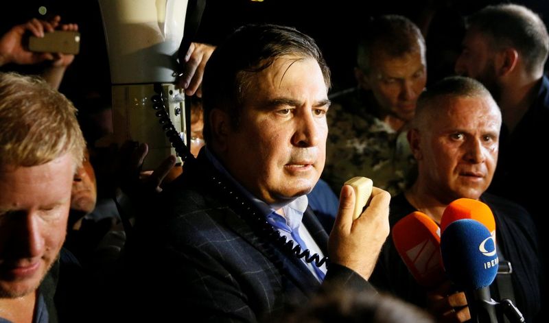Саакашвили подписал админпротокол о незаконном пересечении границы