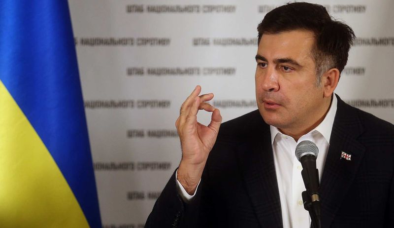 В полиции заявили, что не изымали у Саакашвили паспорт