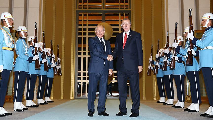 В Анкаре проходят переговоры Путина с Эрдоганом