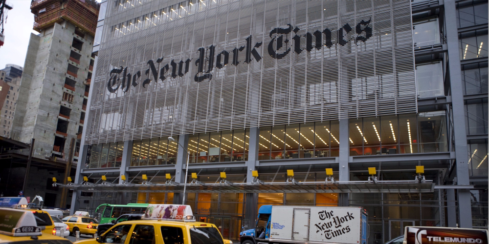 NYT не будет изменять карту в статье про Крым