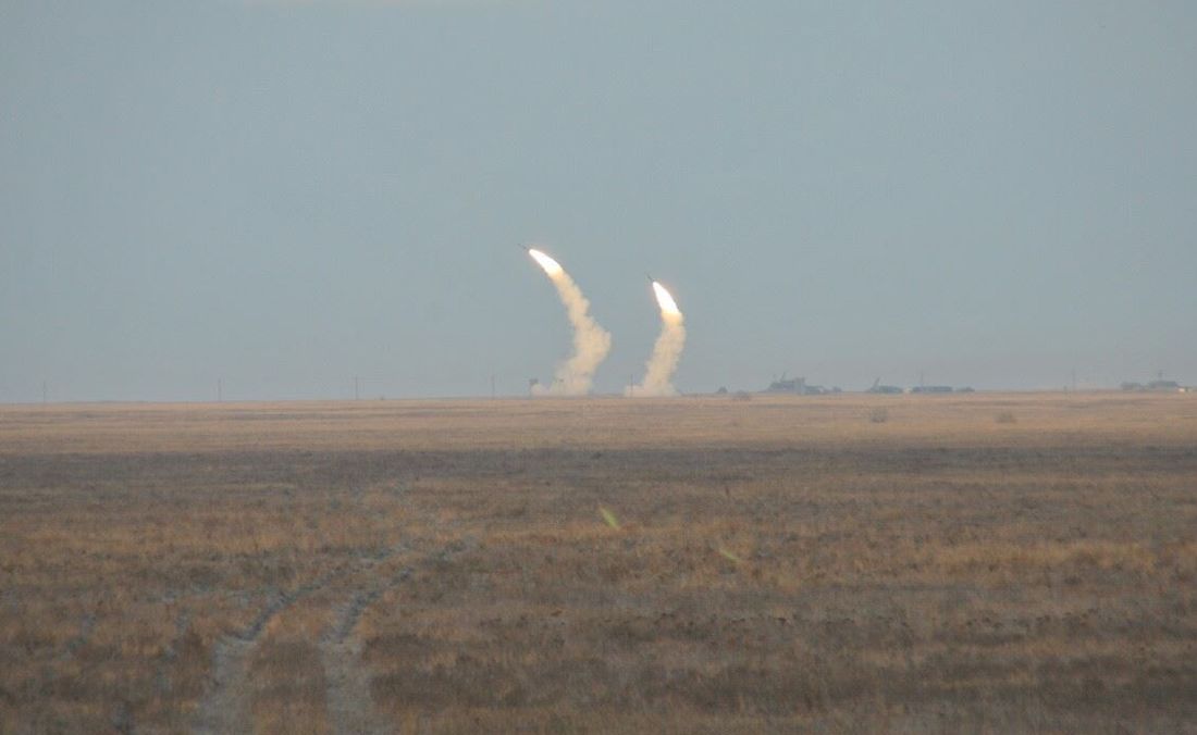 ВСУ испытали зенитные ракеты средней дальности