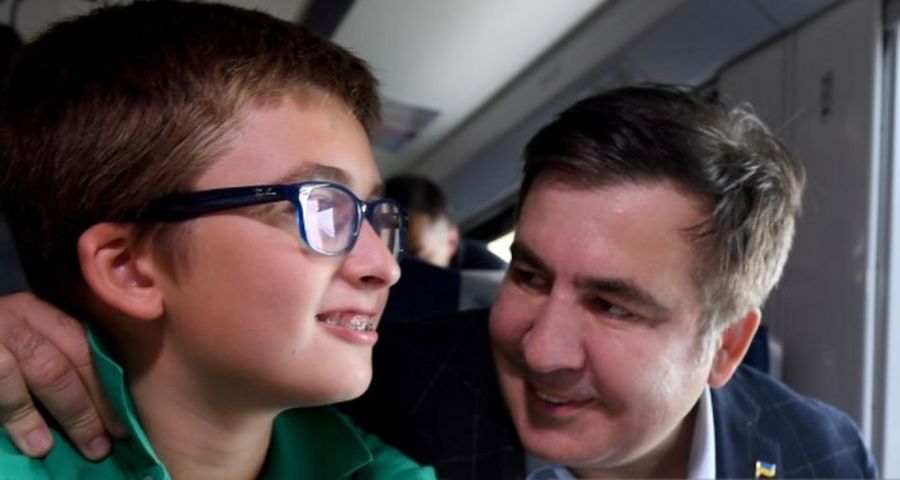 Саакашвили заявил, что в «Борисполе» задерживали его сына