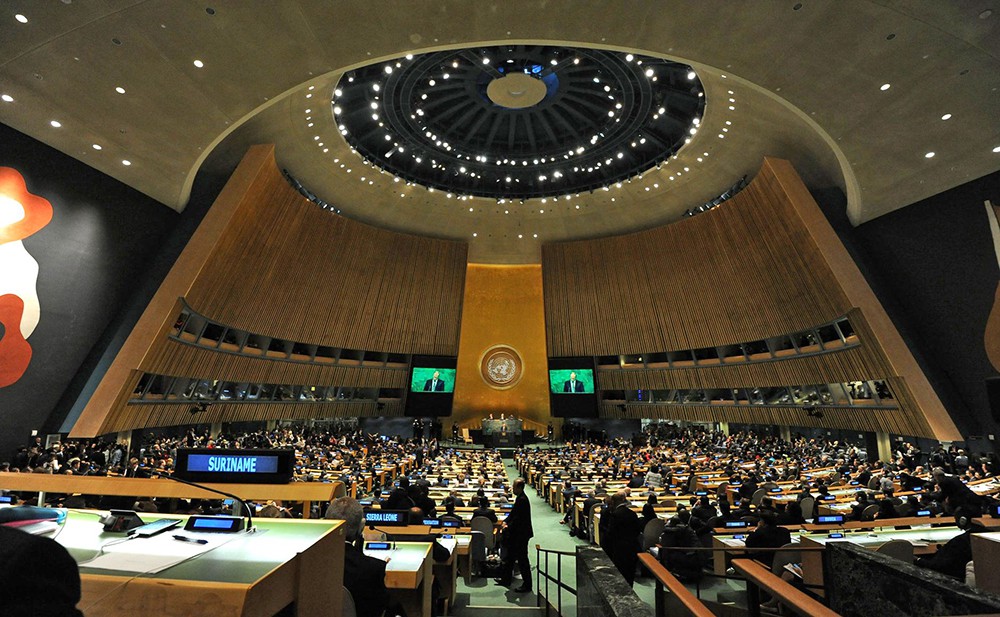 Генассамблея ООН приняла проект резолюции о правах человека в Крыму