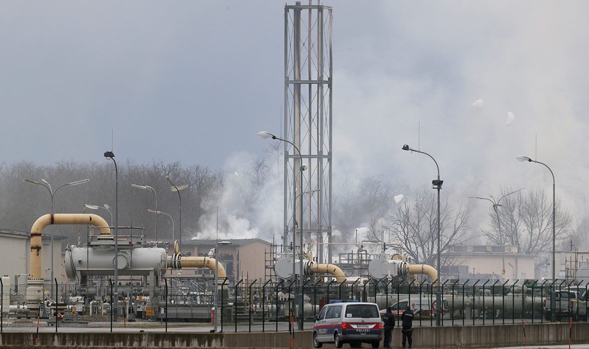 Украина сократит транзит газа в ЕС из-за взрыва в Австрии