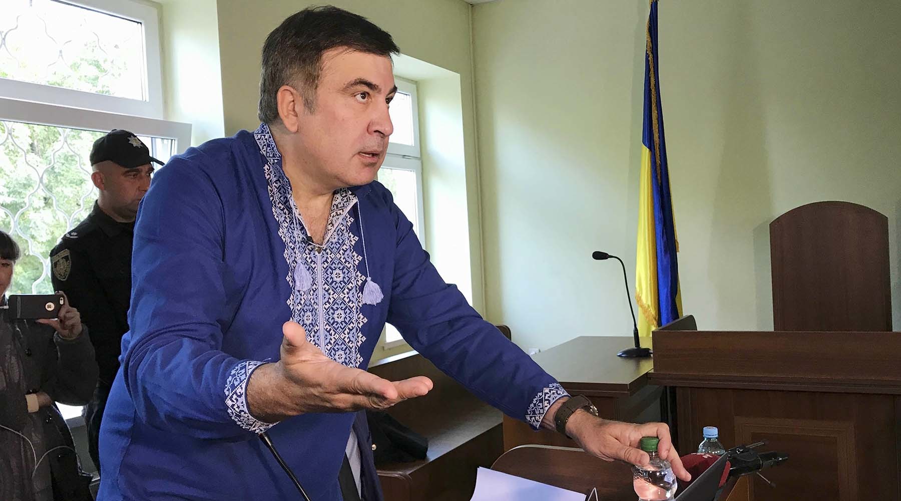 Саакашвили: Путин требовал от Украины и Грузии принять против меня меры