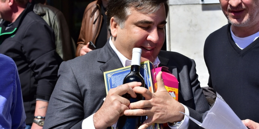 Саакашвили собрал $10 биткойнами на марш 4 февраля