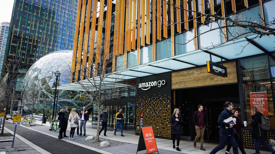 Amazon открыл автоматизированный супермаркет без касс
