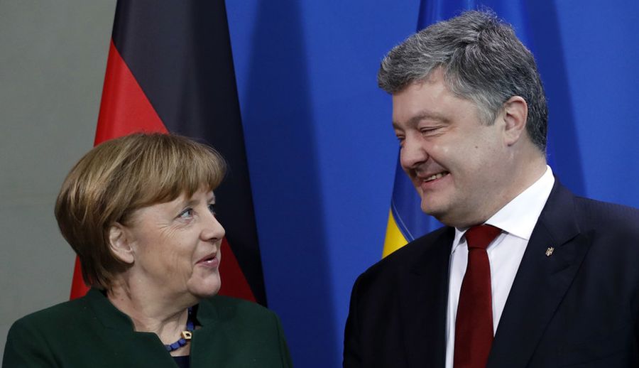 Порошенко ожидает от Германии дальнейшей поддержки Украины