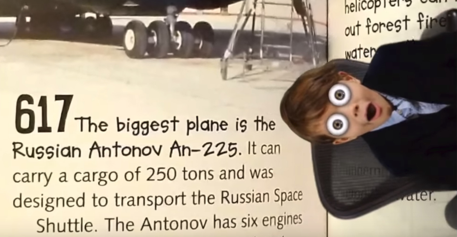 Порошенко поблагодарил мальчика, который назвал Ан-225 украинским самолетом