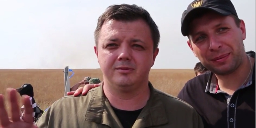 Парасюк и Семенченко рассказали свою версию столкновений у Рады
