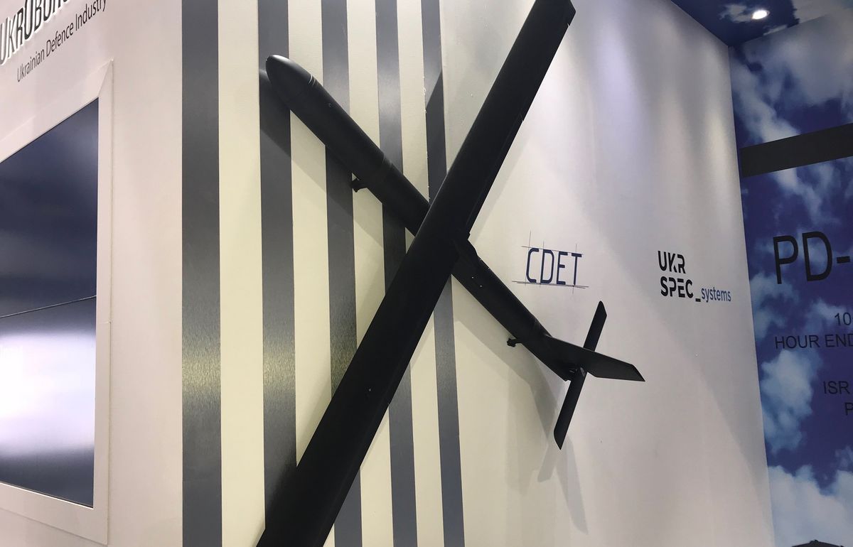 Украина представила новый беспилотник на выставке вооружений в ОАЭ