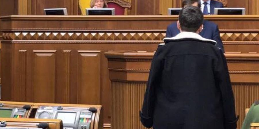 В Раде не смогли сразу запустить ролик о преступлениях Савченко