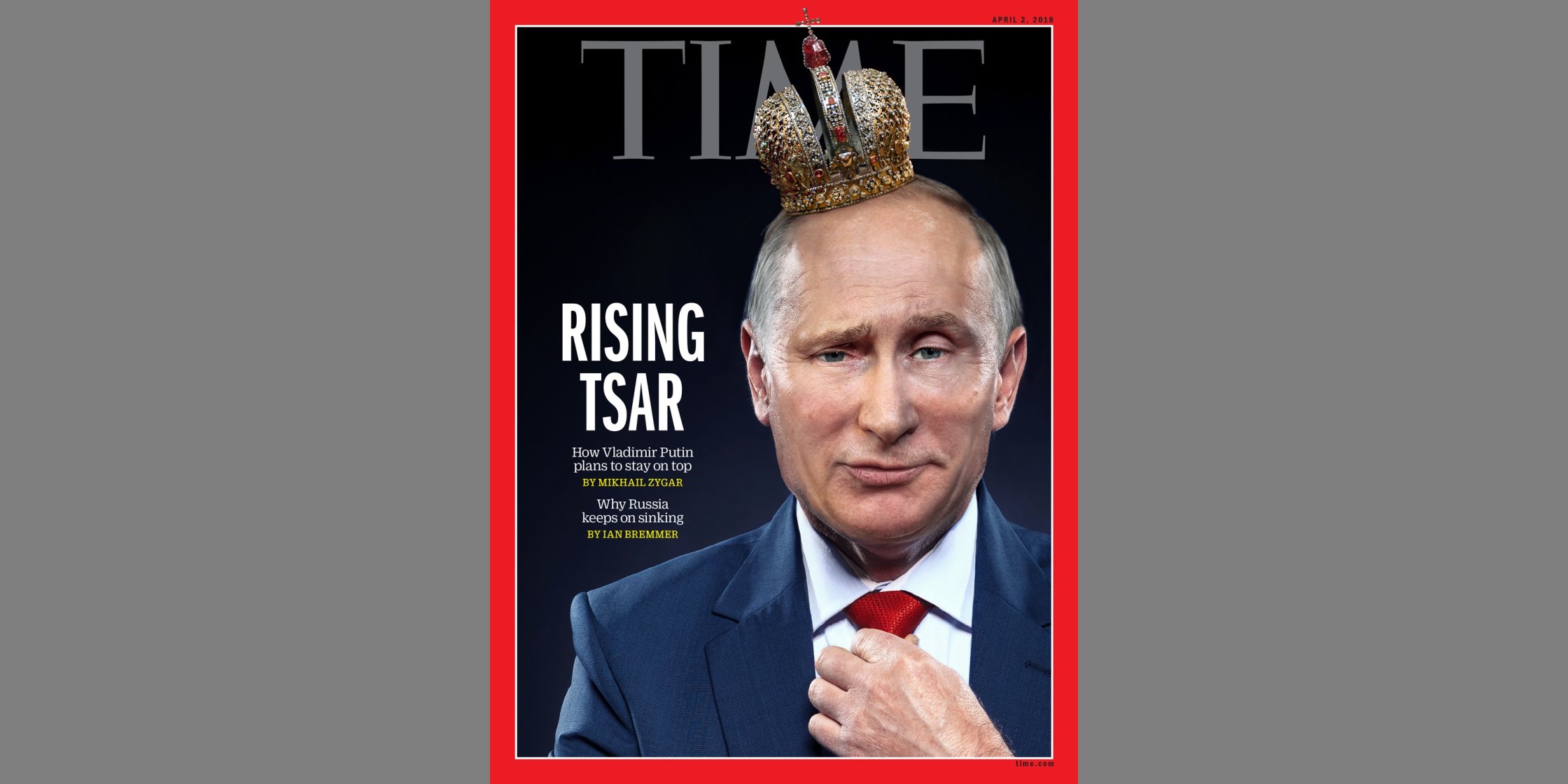Путин Таймс обложка царь
