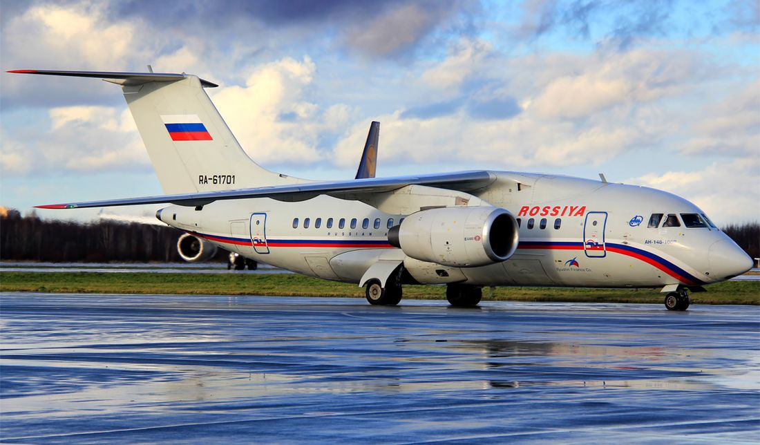 В России приостановлены полеты Ан-148