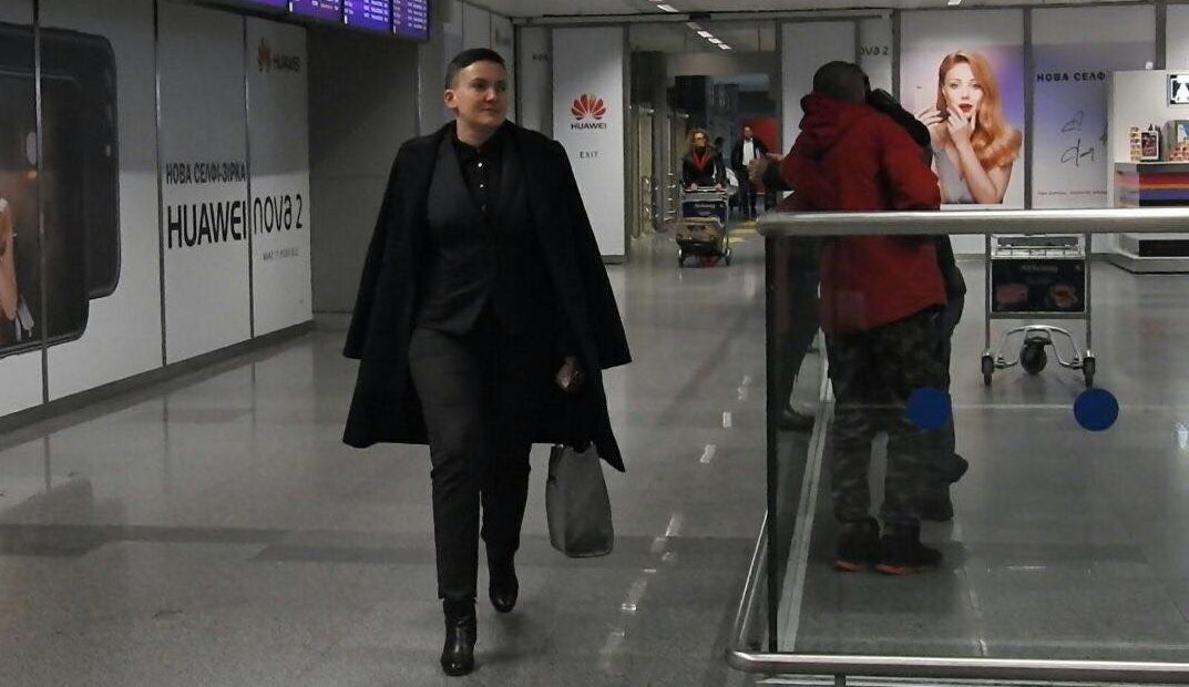 Савченко вернулась в Украину рейсом из Мюнхена