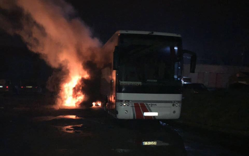 В СБУ рассказали о спецоперации по поджогу польского автобуса во Львове