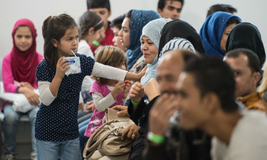 Германия готова принимать семьи беженцев