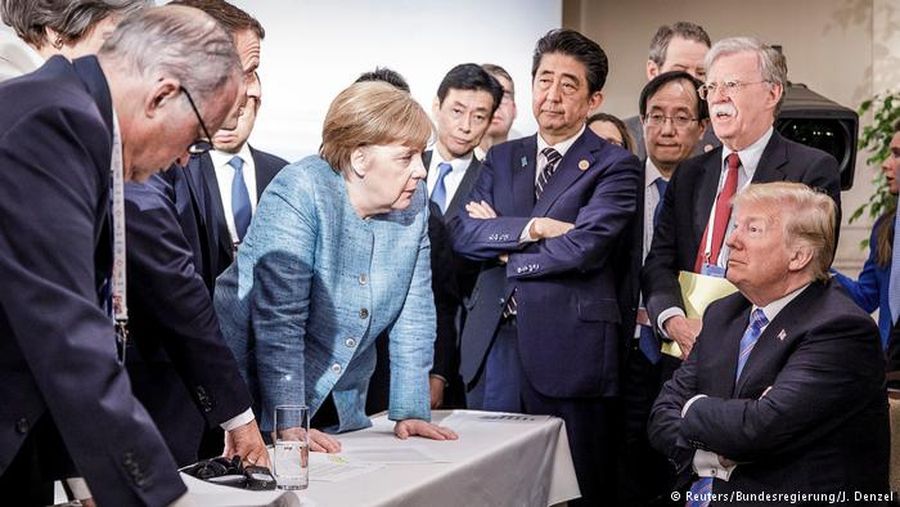 Трамп оценил «главное фото» саммита G7