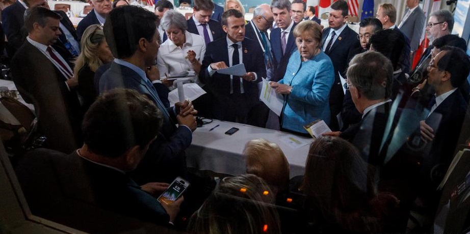 Меркель прокомментировала отказ Трампа подписать итоговый документ саммита G7