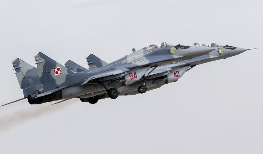 В Польше приостановили полеты МиГ-29 из-за крушения истребителя