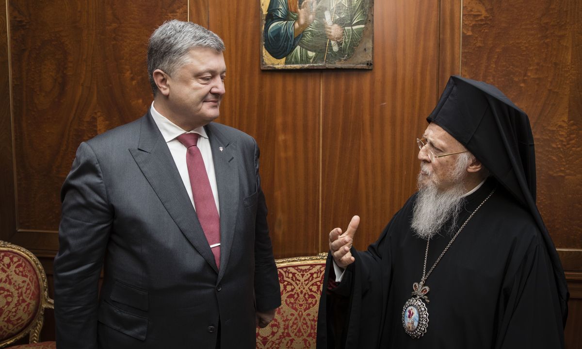 Патриарх Варфоломей поздравил украинцев с Днем независимости