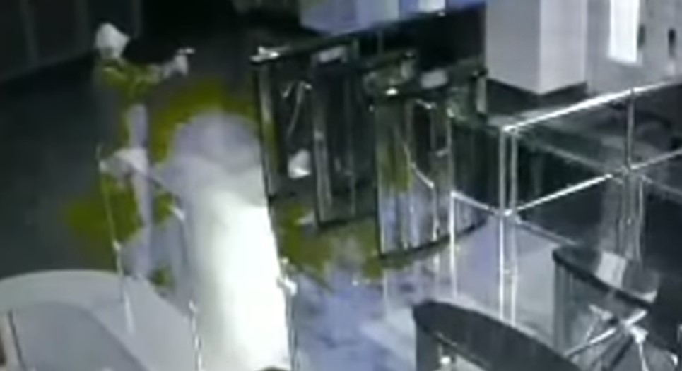 Стрельба в Харькове: опубликовано видео из холла горсовета