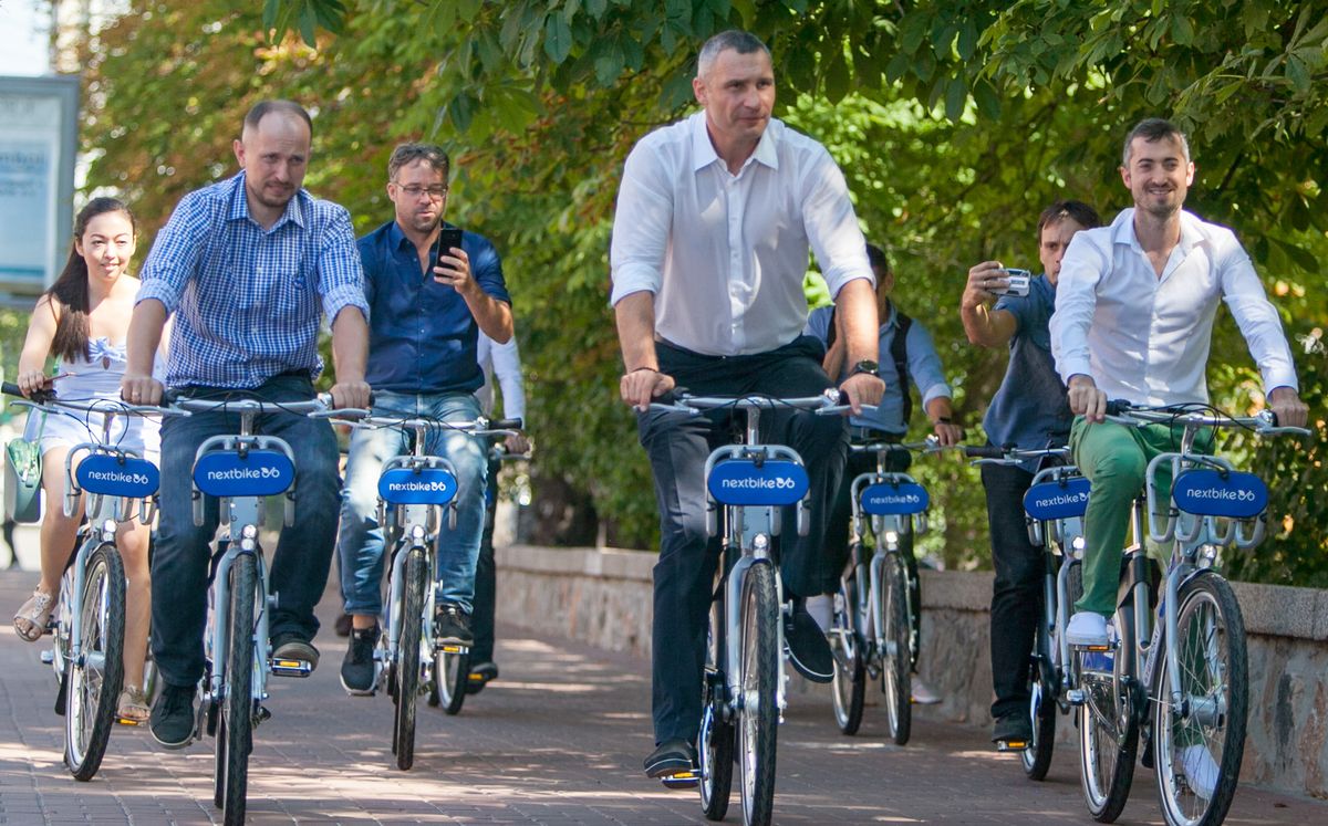 Кличко: в Киеве за две недели работы велопроката украли 4 велосипеда