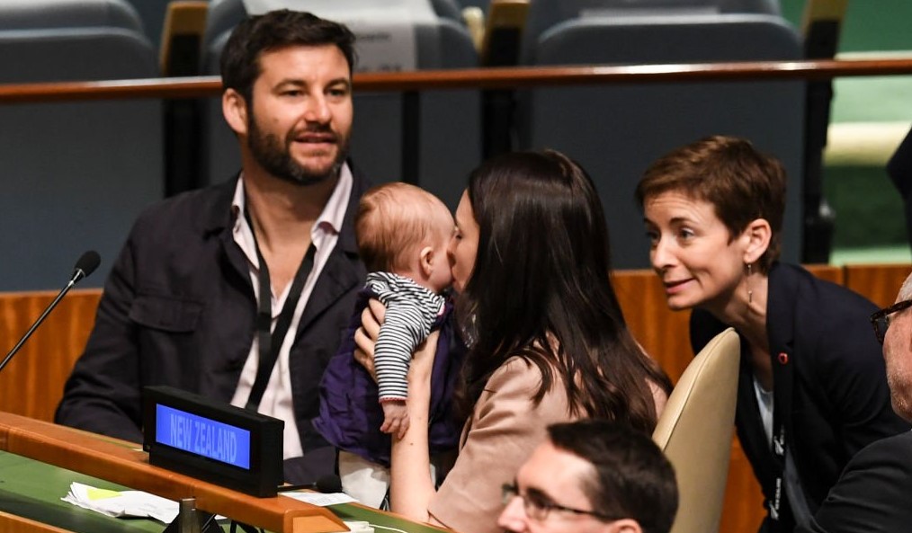 Премьер Новой Зеландии пришла на Генассамблею ООН с младенцем