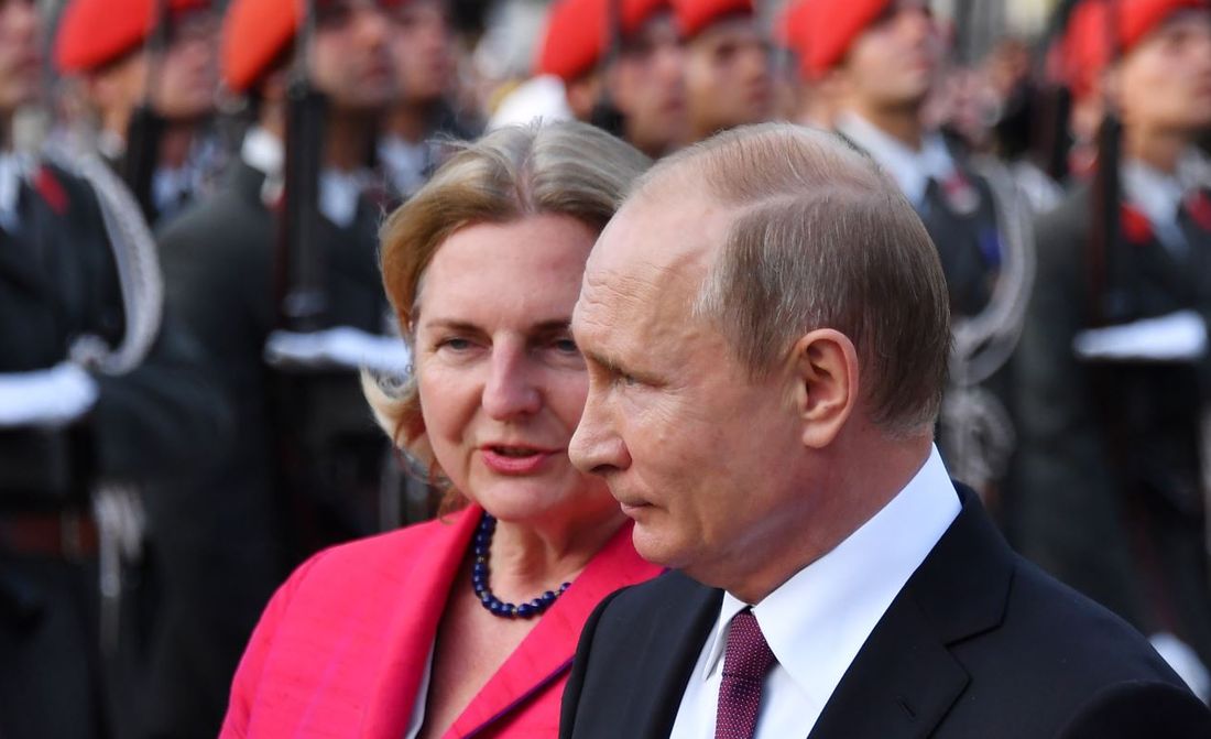Посол: «свадебный визит» Путина навредил репутации Австрии в Украине