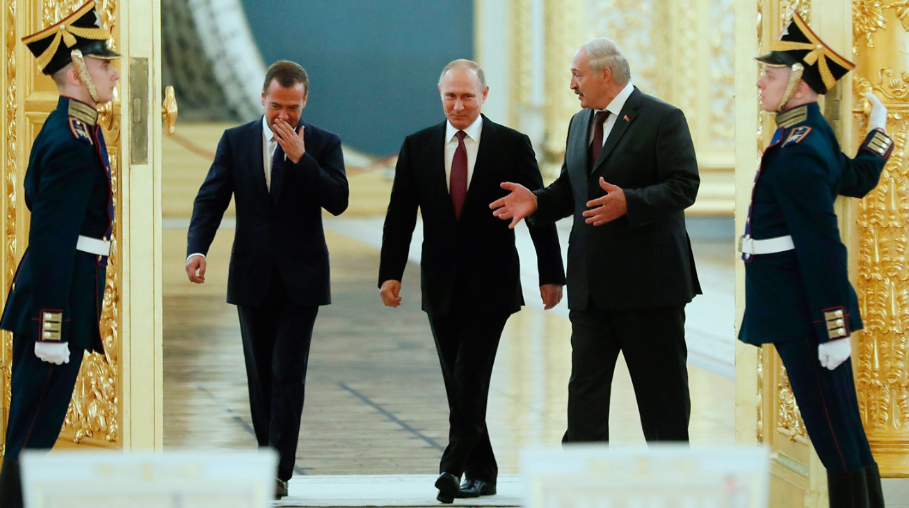 Лукашенко – Путину: Могилёв больше русский, чем белорусский