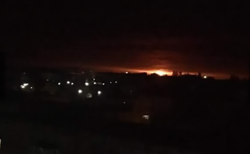 В Черниговской области взорвался арсенал боеприпасов