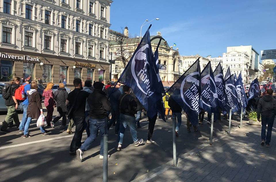 В Киеве и Харькове прошли марши с требованием узаконить ношение оружия