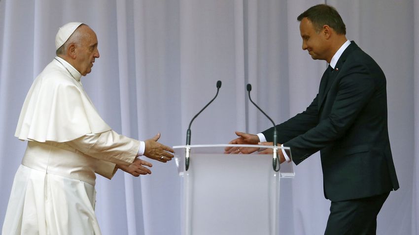 Папа Римский и Дуда обсудили ситуацию в Украине
