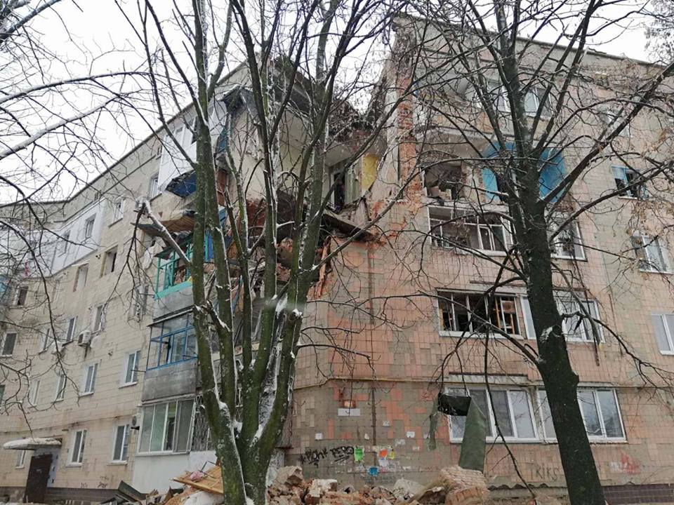 В Фастове из-за взрыва частично обрушилась пятиэтажка - 4 - изображение