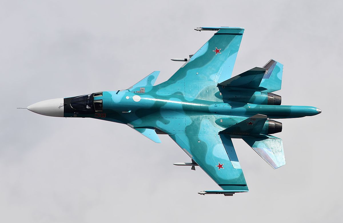 На Дальнем Востоке столкнулись два самолета Су-34