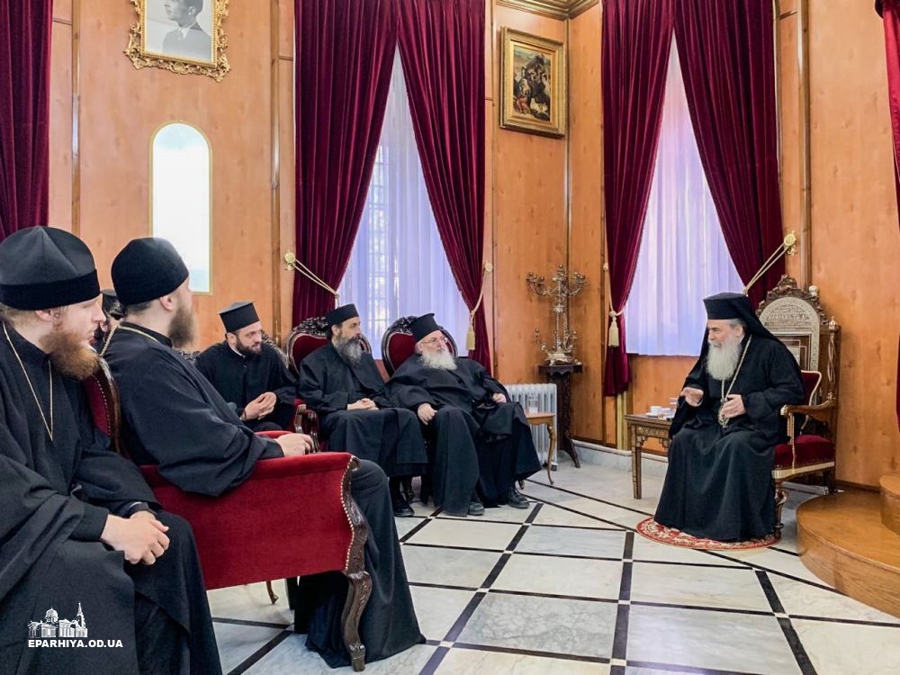 Патриарх Иерусалимский встретился с делегацией УПЦ МП - 1 - изображение
