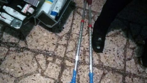 В киевской больнице пациент убил костылем соседа по палате