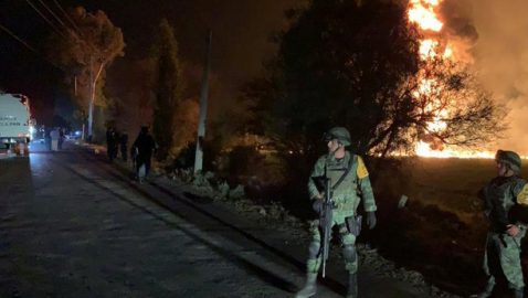 Взрыв трубопровода в Мексике: 66 погибших