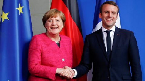 Макрон и Меркель подпишут новый договор о сотрудничестве